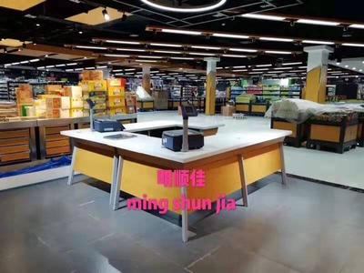 超市整体组合式称台